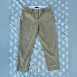 Lands End Mid Rise Classic Straight Leg Chino Ankle Pants Women’s Size 2